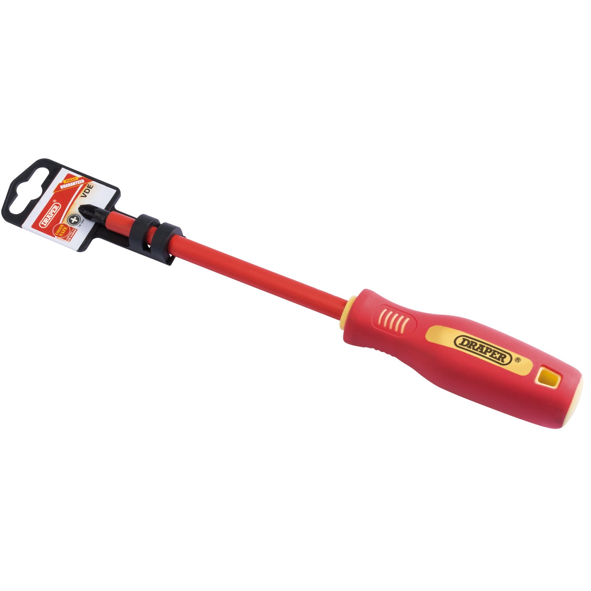 Fully-Insulated-Soft-Grip-PZ-TYPE-Screwdriver,-No.3-x-150mm